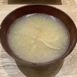 とんかつ成蔵 - 豚汁