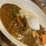 カレー屋SUN - 南インド風ココナッツエビカレー