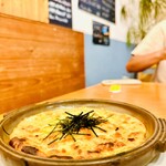 イーストサイド茶屋 - とろろ芋チーズ焼き