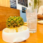 イーストサイド茶屋 - 生パイナップルサワー