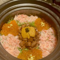 北新地焼肉 きらく - 和牛釜飯