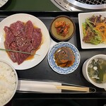 仙台牛焼肉 バリバリ - 平日限定 ハラミ御膳（小） 1,299円