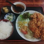福宝 - とり唐揚げ定食810円