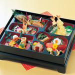 山海 - 料理写真:〈箱膳）3800円（39×32cm）