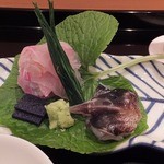 壽山 - 2014/04　トリガイ　イシダイ　車海老