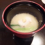 壽山 - 2014/04白味噌椀　鯛の白子入り