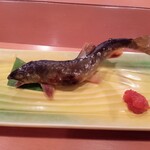 割烹　桶田 - 鮎塩焼き