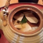 割烹　桶田 - 松茸土瓶蒸し