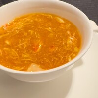 スーツァン・レストラン陳 渋谷店 - フカヒレの煮込み　蟹の卵入り