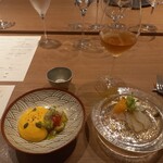 Restaurant Honjin - 伊勢海老・南瓜、名古屋河豚・常滑牛乳チーズ