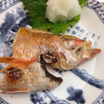 さきと - のどぐろ（赤ムツ）塩焼き 2014.04