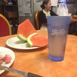 Ray's CAFE - スイカのサービスなどホスピタリティありです