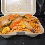 キッチン ブルー グローブ - ワォ、野菜がタップリ！！