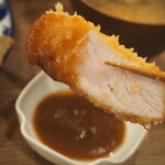 とんかつ 今奈良 - ロースカツ