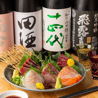 鮮魚からお肉まで、素材の良さを最大限に活かした料理の数々