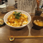 とんかつ 今奈良 - バラカツ丼 定食
