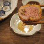 とんかつ 今奈良 - ヒレカツ（出汁醤油）