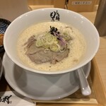 らぁ麺 もう利  梅田店 - 鶏白湯ラーメン