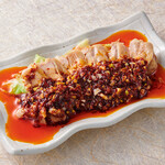 ゆるりと菜　村さ来 - 食べるラー油のよだれ鶏
