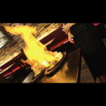 モビーディック あべのキューズモール - 目の前で勢いのある炎の演出