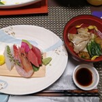 日光　千姫物語 - お造りとお吸い物♪