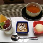 日光　千姫物語 - 本日のデザート…フルーツ…プリン…アイス♪