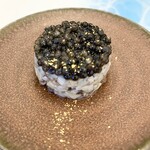 Restaurant KAITO - キャビアと細かく刻んだ鮑のサワークリーム仕立て