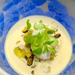 Restaurant KAITO - 中央にはアイス