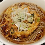 いろり庵きらく 南浦和店 - かきあげそば～。