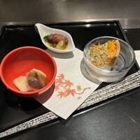 神戸牛 鉄板焼 リオ 大阪御堂筋店 - 3種の前菜