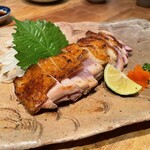 炭火焼鳥 きち蔵 - 稲垣種鶏場 名古屋コーチン ももたたき