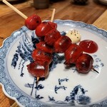 炭火焼鳥 きち蔵 - 赤ウインナー