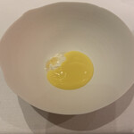 ル・ミュゼ・イデア - とうもろこしのスープ、クリームチーズ、自家製蜂蜜