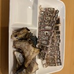 惣助 - 炙りとカマ(焼きすぎ)