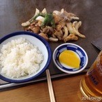 滝川ホルモン店 - 2014.4.26(土)味噌香りと新鮮ホルモンと白飯は、最強トリオです！(^_^)v