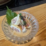 めしや 浮世ばなれ - イチジクの胡麻だれ