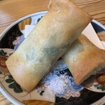 めしや 浮世ばなれ - フグの白子春巻