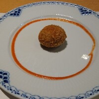 双葉寿司 - 栗のコロッケ