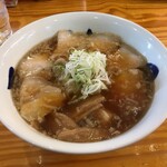 五福星 - 肉そば　１０５０円