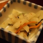 そばしゃぶ 総本家 浪花そば - 香の物