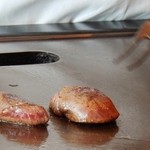 Zensou - 鉄板上のオージービーフステーキ