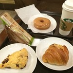 スターバックス・コーヒー - スターバックスで色んなパンを食べ比べ^o^