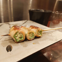 名古屋コーチン 堀江 - オクラの肉巻き