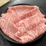 やすだ - 牛しゃぶのお肉