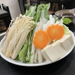 やすだ - しゃぶしゃぶの野菜