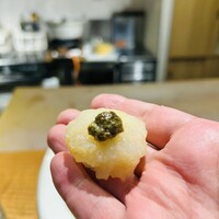 滝の川 福井御幸店 - 生蟹の握りパート2  カニ味噌❤️  