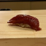 鮨 佐とう - 漬けまぐろ