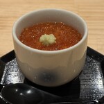 鮨 佐とう - いくらたっぷりの茶碗蒸し