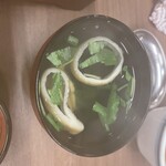 川豊 - 肝吸も熱々です