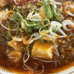 ラーメン もっけだの - 『麻婆ラーメン』のトッピング